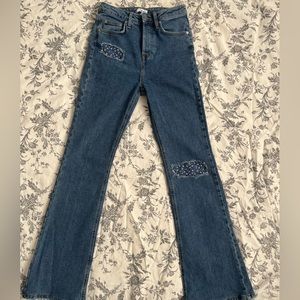 Forever 21 High Rise Bootcut Jeans